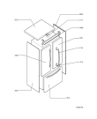 Схема №2 KRFC 9010/IN с изображением Дверь для холодильника Whirlpool 481241829933