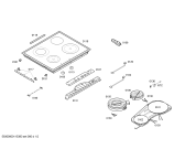 Схема №1 EH755501 с изображением Стеклокерамика для духового шкафа Siemens 00473096