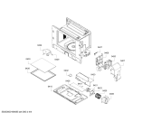 Схема №1 P1MCB85ML5 с изображением Панель управления для электропечи Bosch 00688555