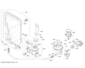 Схема №1 SMV69N00EU, SuperSilence с изображением Инструкция по эксплуатации для посудомоечной машины Bosch 00763312