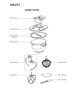 Схема №1 KA992T15/700 с изображением Наконечник для кухонного измельчителя Krups XF613410