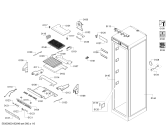 Схема №1 FI24DP32 с изображением Крышка для холодильника Bosch 00749396