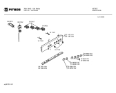 Схема №3 7601W с изображением Панель управления для плиты (духовки) Bosch 00351163