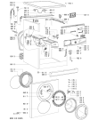 Схема №1 AWO 6125 с изображением Обшивка для стиралки Whirlpool 481245217986