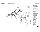 Схема №1 HBN730520C с изображением Панель управления для плиты (духовки) Bosch 00435841