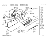Схема №1 T2864S0EU Neff с изображением Решетка для плиты (духовки) Bosch 00435805