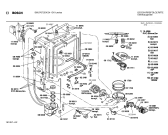 Схема №1 SMU7086 с изображением Панель для посудомоечной машины Bosch 00278189