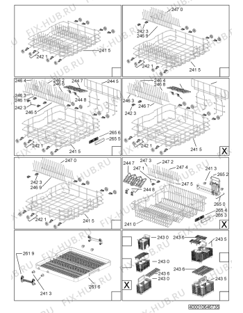 Схема №2 GSU 102414 A+++ WS с изображением Другое для посудомойки Whirlpool 481010540590