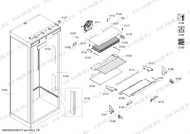 Схема №2 T36IR900SP Thermador с изображением Плата для холодильной камеры Bosch 00776754