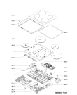 Схема №1 ETI 6646 NE с изображением Панель для электропечи Whirlpool 480121101239