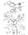 Схема №1 AWA 1010 с изображением Тумблер для стиралки Whirlpool 481228219275