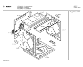 Схема №1 HEN330B с изображением Панель управления для плиты (духовки) Bosch 00290111