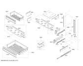 Схема №1 KBULT3665E с изображением Скоба для посудомойки Bosch 00437628