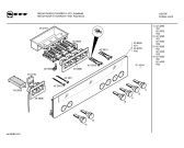 Схема №1 E1524A0 MEGA1524A с изображением Панель управления для духового шкафа Bosch 00439355