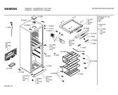 Схема №1 KG24E00TI с изображением Декоративная планка для холодильника Siemens 00353385