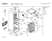 Схема №1 KS19V00TI с изображением Вставная полка для холодильной камеры Siemens 00353373