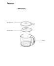 Схема №1 AW7022(P) с изображением Холдер фильтра  для электрокофемашины Moulinex MS-585744B