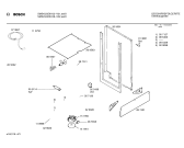 Схема №1 SMS4522DK с изображением Панель для электропосудомоечной машины Bosch 00290484