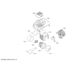 Схема №1 BGLS4FAM Cosyy'y ProFamily с изображением Крышка для пылесоса Bosch 11024395