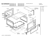 Схема №1 FSK44K27ED AVALON II с изображением Рамка для электропечи Bosch 00489834