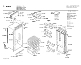 Схема №1 KIL1702NL с изображением Дверь морозильной камеры для холодильника Bosch 00286947