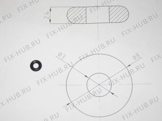 Большое фото - Уплотнение для кофеварки (кофемашины) ARIETE AT4025591500 в гипермаркете Fix-Hub