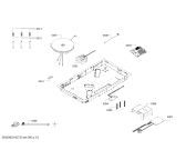 Схема №1 PBH723WMQ с изображением Соединительный кабель для плиты (духовки) Bosch 00630623