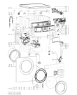 Схема №1 AWM 6071 с изображением Запчасть для стиральной машины Whirlpool 481221458147