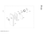 Схема №1 FEM553MW0 с изображением Панель для микроволновки Bosch 11029347