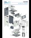 Схема №1 PRIMADONNA EXCLUSIVE ESAM6850.M с изображением Обшивка для электрокофеварки DELONGHI 7313241291