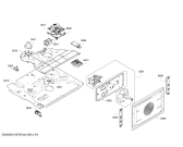 Схема №1 B85E74N0MC с изображением Направляющая для духового шкафа Bosch 00614115