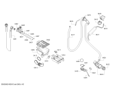 Схема №2 WAT24464IN с изображением Панель управления для стиральной машины Bosch 11027146