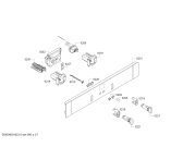 Схема №1 B44S52N5GB с изображением Панель управления для электропечи Bosch 11010847