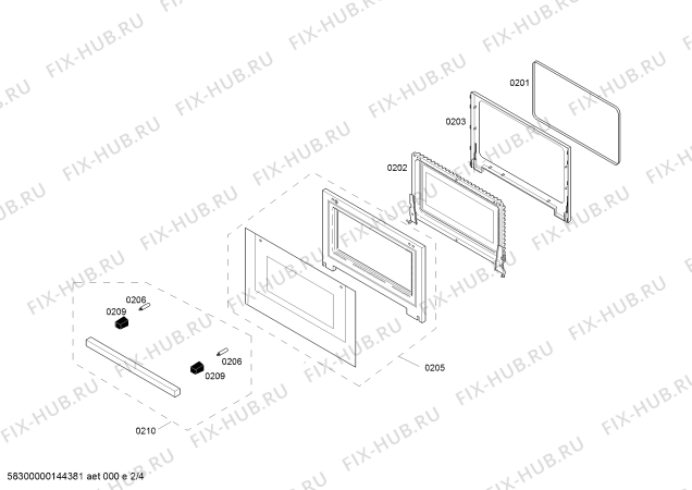 Схема №1 CN462250 с изображением Панель управления для плиты (духовки) Bosch 00685007