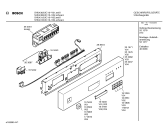 Схема №1 SGIAIA1 LV15A с изображением Передняя панель для электропосудомоечной машины Bosch 00353082