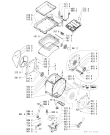 Схема №1 AWT 5125 с изображением Обшивка для стиралки Whirlpool 481245216738