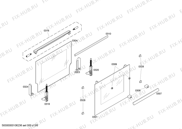 Схема №3 CH21850 с изображением Ручка переключателя для духового шкафа Bosch 00426594