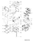 Схема №1 ELZM 8469/IN с изображением Обшивка для электропечи Whirlpool 480121100521