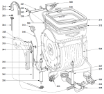 Схема №1 WTD63110 (258673, L10EWD111112) с изображением Соединитель для стиралки Gorenje 269329