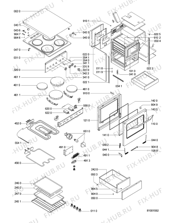 Схема №1 ACF 488/1 с изображением Другое Whirlpool 481925998625