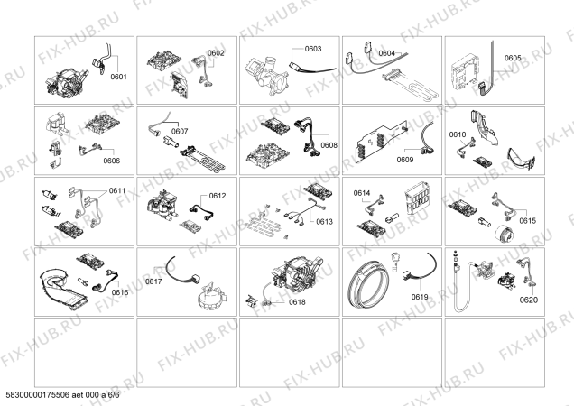 Схема №1 WVH30590 Bosch с изображением Панель управления для стиралки Bosch 00790838