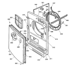 Схема №1 SLC60 (F031455) с изображением Переключатель для стиралки Indesit C00206139