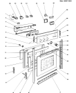 Схема №1 IVFM8 (F000501) с изображением Панель для плиты (духовки) Indesit C00029360