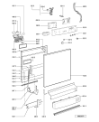 Схема №1 ADP 6940 WHM с изображением Обшивка для посудомоечной машины Whirlpool 481245372658