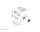 Схема №1 HSW745020E с изображением Панель для электропечи Bosch 00243487