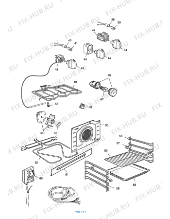 Схема №1 SMA 6 с изображением Рукоятка для духового шкафа DELONGHI 03721100X