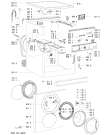 Схема №1 AWO/D 41120 с изображением Декоративная панель для стиралки Whirlpool 481245310405
