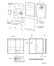 Схема №1 GS 6961 BL с изображением Уплотнитель (прокладка) для посудомойки Whirlpool 481231018702