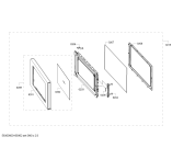 Схема №1 P1MCB2405B с изображением Панель для свч печи Bosch 00745266