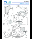 Схема №1 F411.BK LATTISSIMA "PLUS" с изображением Крышка для кофеварки (кофемашины) DELONGHI 5913214171